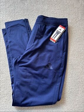 adidas Deep Navy Athletic Track Pants